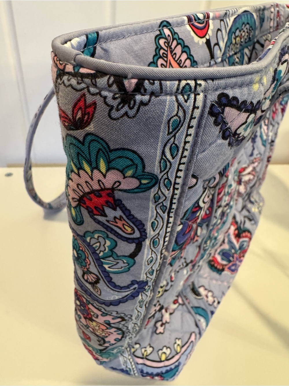 Vera Bradley SVT Small Vera Tote in Makani Paisley - Picture 7 of 12